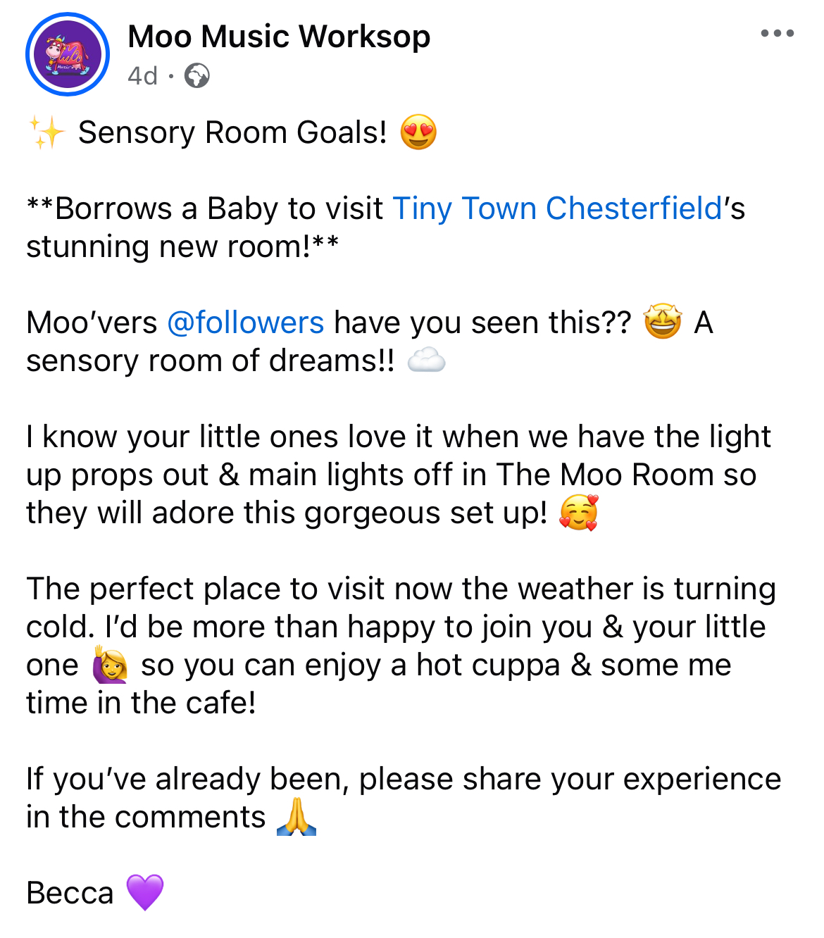 Sensory Play Area