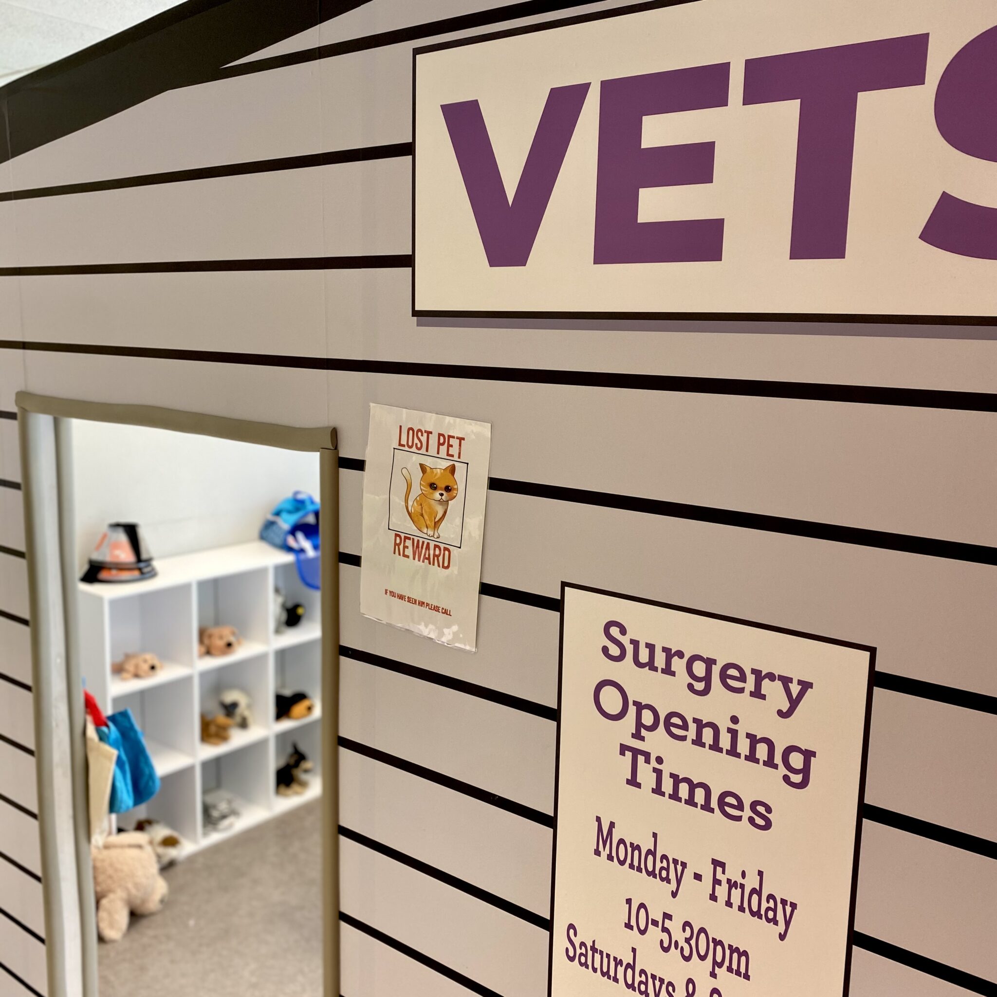 Vets Role play Area in Chesterfield
